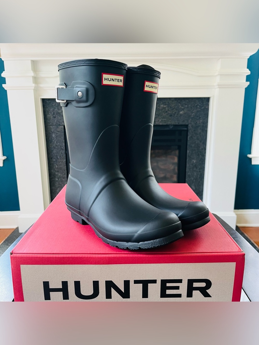 Hunter Original Short Boots Women’s Waterproof Matte Black WFS1000RMA